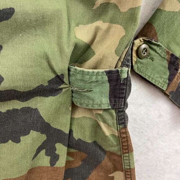 Military Surplus USMC Uniform Shirt Adult Small Woodland Camouflage LARP Shacket - Picture 13 of 15